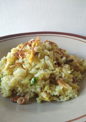Foto resep Nasi goreng bawang