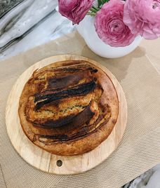 bánh chuối nướng dừa