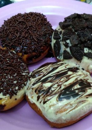 Foto resep Donat rumahan ala J.CO