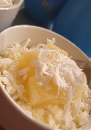 صورة لوصفة بينا كولادا ايس كريم 🥥🍍