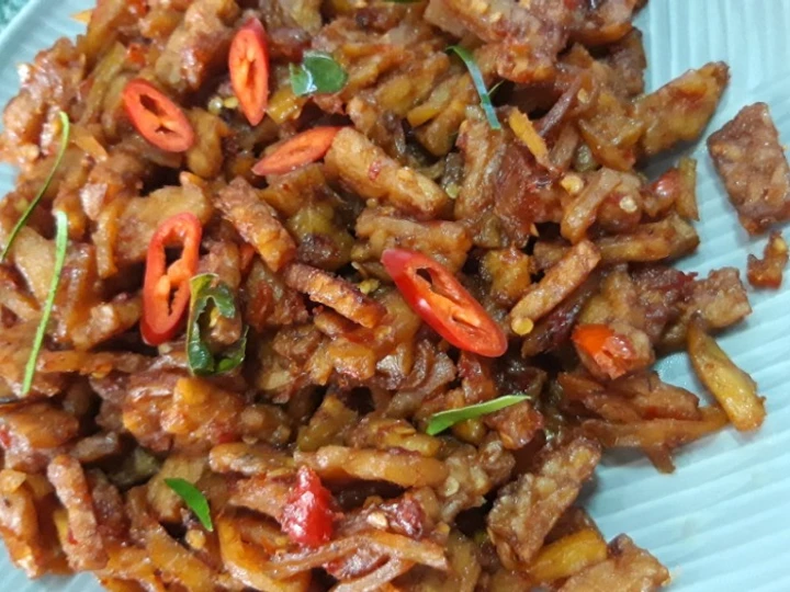Cara Gampang Membuat Resep Kering Tempe Kentang Pedas manis yang Uenak Anti Ribet, Mantap