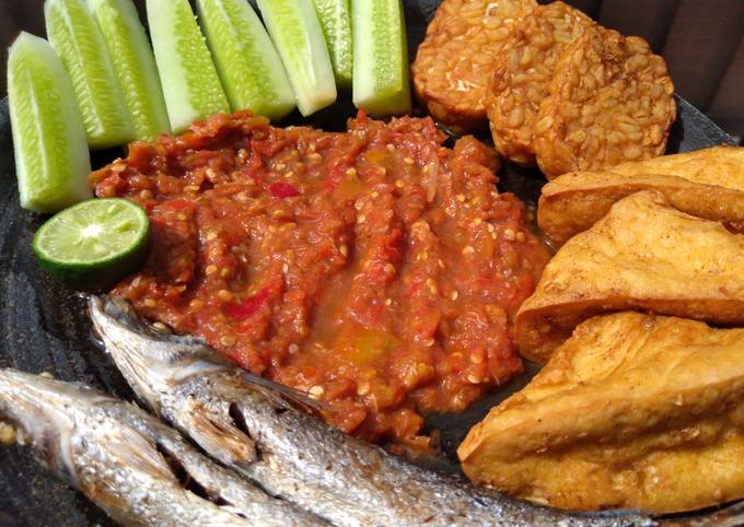 Sambal tempong Banyuwangi