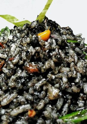 Foto resep Nasi Goreng Cumi Hitam
