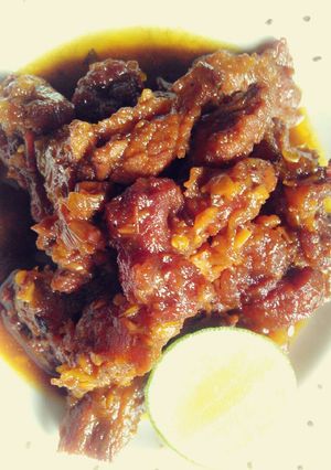 Foto resep Lapis daging pedis
