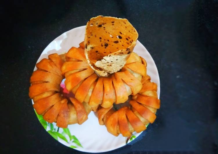 Recipe of Appetizing Ring paneer samosa