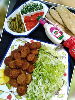 عکسی از دستور فلافل