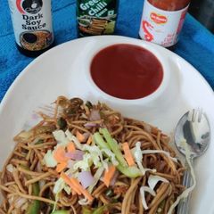 Street style chowmein A picture of Street style chowmein.