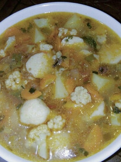 Foto resep Sup baso sayur