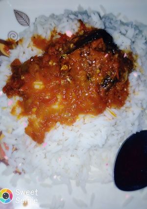 A picture of Red oil stew.