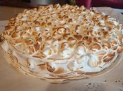 Una foto de relleno de tres leches