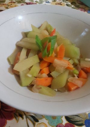 Foto resep Oseng2 labu siam saos tiram