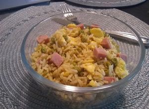 Una foto de Arroz cantonés