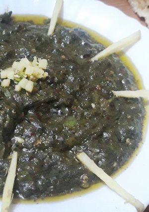 A picture of Punjab Ka Saag.