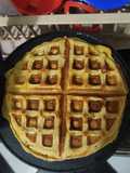 Waffles de proteína