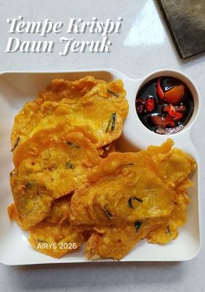Foto resep Tempe Krispi Daun Jeruk