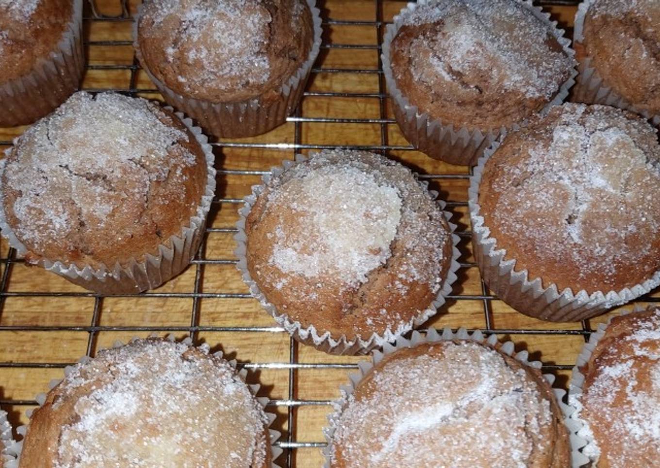 My chocolate doughnut style muffins