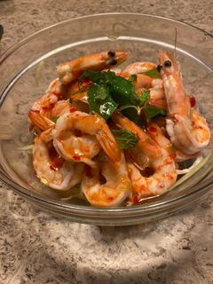 泰式涼拌鮮蝦沙拉進化版 的食譜成品照片
