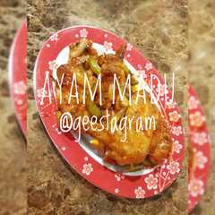#72 Ayam Madu রেসিপির প্রধান ছবি