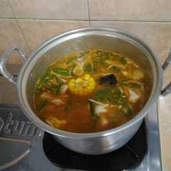 A picture of Sayur asam simpel.