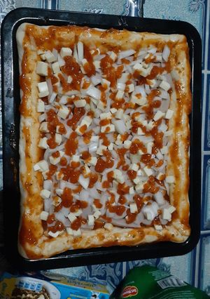 Foto resep Pizza bantal sosis