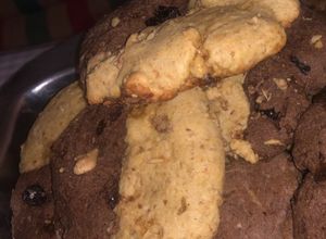 Una foto de Galletas bicolor