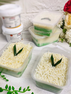 Foto resep Setup Roti Tawar Pandan Keju