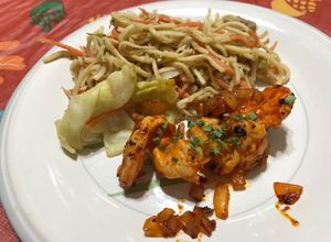 Una foto de Camarones a la diabla
