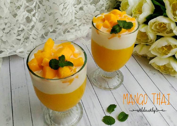 Resep Mango Thai #enakanbikinsendiri Anti Gagal