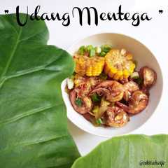 A picture of Udang Mentega.