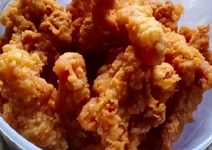 Resep Kulit ayam crispy, Sempurna