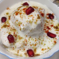 A picture of Creamy Dahivada.