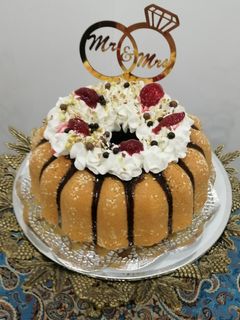 عکسی از دستور کیک سالگرد ازدواج