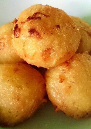 Foto resep Potamino Ball (Potato mix Noodle in Ball)