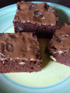 Una foto de Brownie delicioso sin tacc y sin lácteos