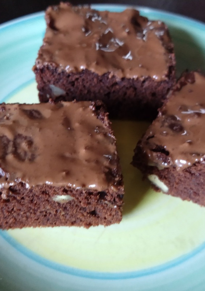 Una foto de Brownie delicioso sin tacc y sin lácteos