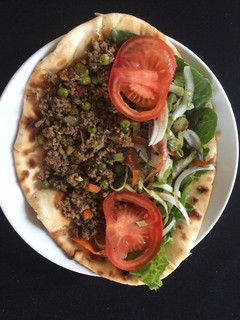 A picture of Ground Turkey Roti Wrap.