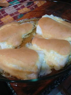 Una foto de Bacalao con Alioli Gratinado