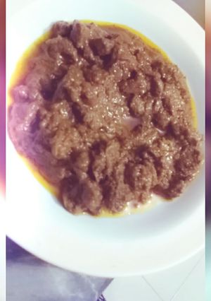 A picture of Boti ka salan.