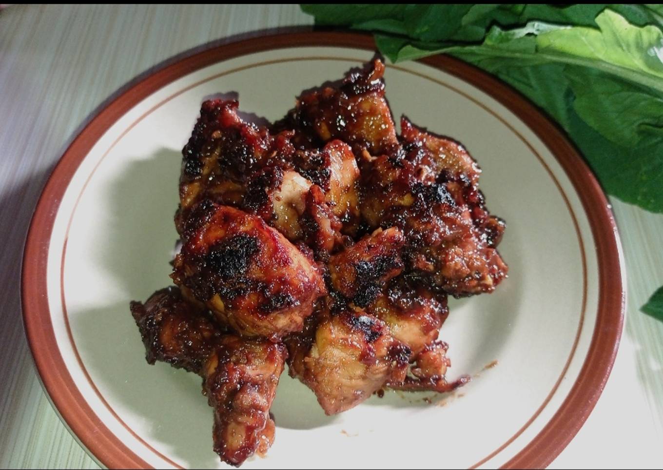 Ayam bakar teflon