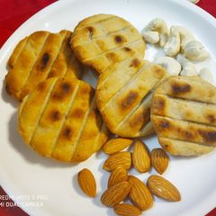 A picture of Baked Cashew,Almond Poori.