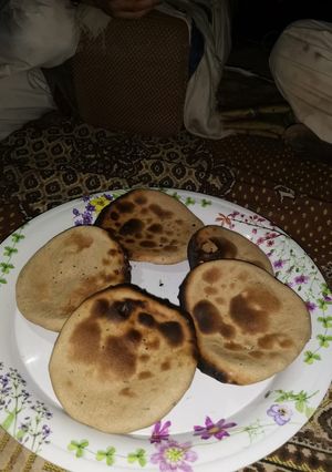 صورة لوصفة خبز التنور الذي يفضله جميع اليمنيين