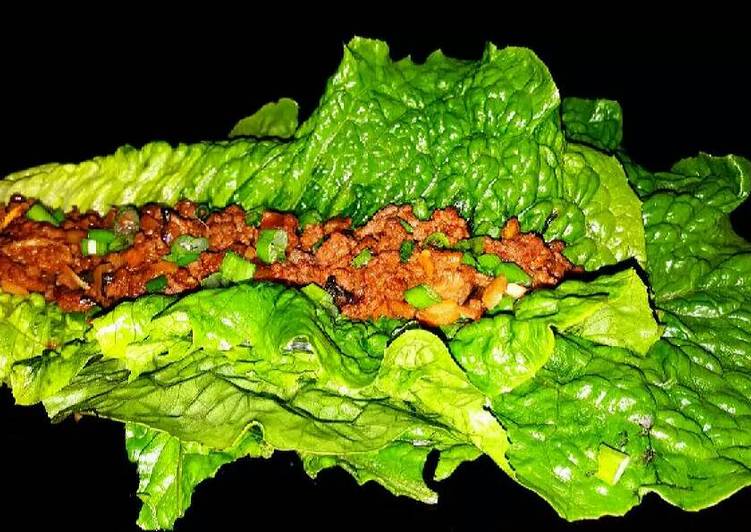 Easiest Way to Prepare Homemade Mike&#39;s EZ Asian Lettuce Wraps