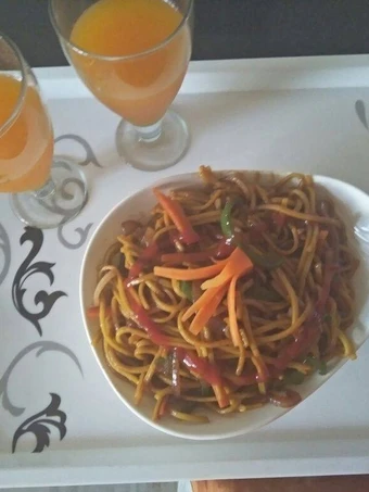 Recipe Veg chow mein the Can Spoil the Tongue Really delicious