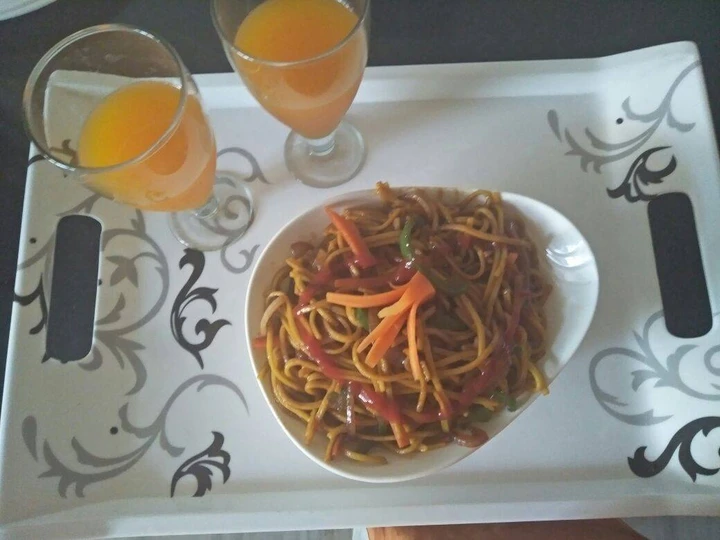 Recipe Veg chow mein the Can Spoil the Tongue Really delicious