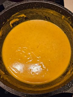 Une photo de Velouté courge, potimarron et carottes