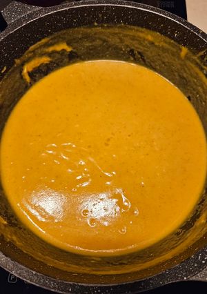 Une photo de Velouté courge, potimarron et carottes