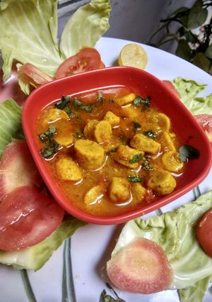 A picture of Besan ke gatte.