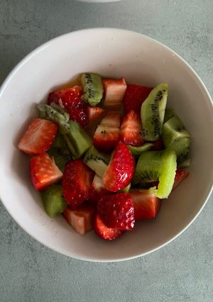 Une photo de Salade fraise-Kiwi