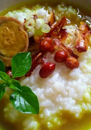 Foto resep Bubur Ayam Kuah Kuning