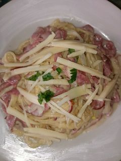 Foto resep Spaghetti carbonara